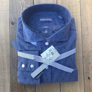 Michael Bastian Spread Collar Dress Shirt
